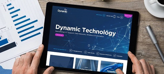 Website design for Dynamic Networks